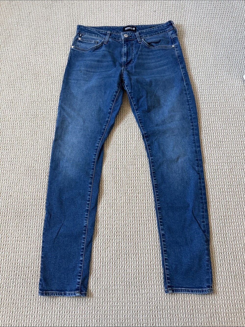 Brooklyn Industries Men's Skinny Jeans in Blue Denim